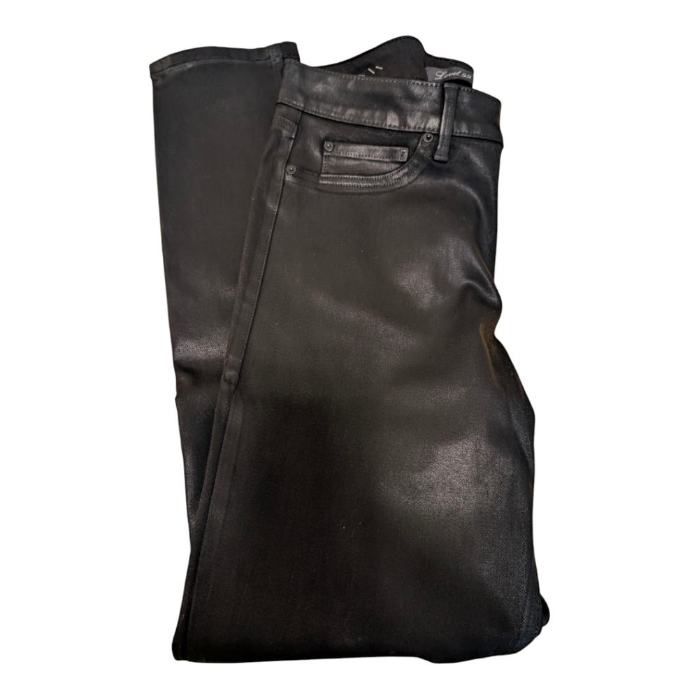 Women's Level 99 Coated Jeans Like New Size 10. NWT